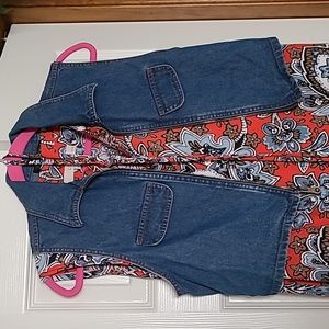 Denim vest